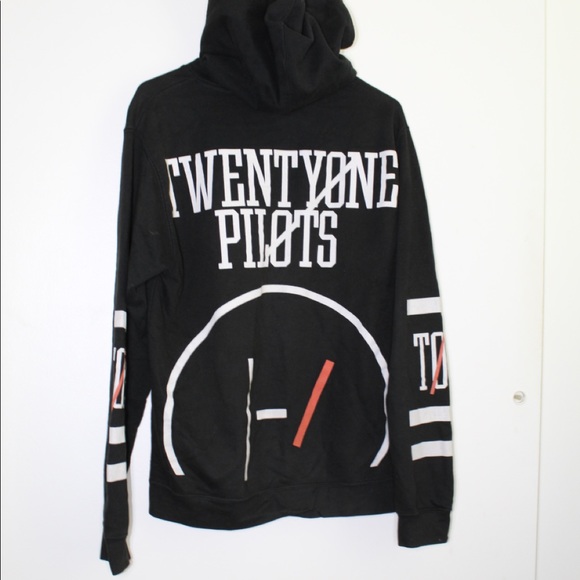 twenty one pilots black hoodie